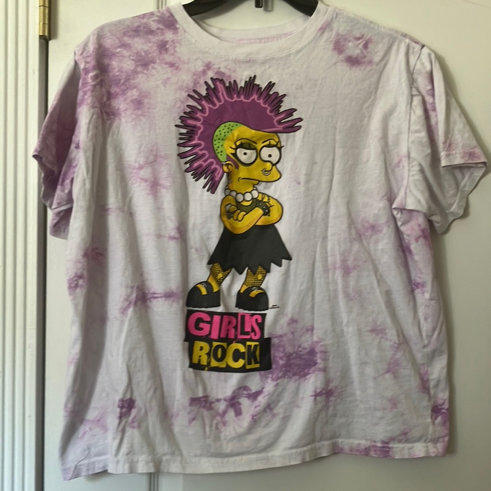 Punk Lisa Simpson shirt